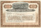 Anaconda Copper Mining Company stock certificate 1950's  - brown