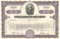 Virginia Electric and Power Company stock certificate 1950's (VEPCO) - purple