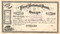 First National Bank Owego (NY) stock certificate circa 1865