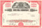 Sun Oil Company stock certificate 1970's - red