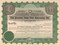 Parksley Base Ball Association stock  certificate circa 1922