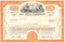 Pet Milk Company stock certificate circa 1965 - orange