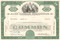 Allied Chemical Corporation stock certificate 1960's - green