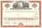 Virginia Electric and Power Company stock certificate - brown
