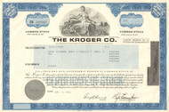 The Kroger Co. stock certificate 1986