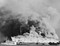 Queen Elizabeth ocean liner on fire in Hong Kong