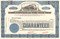 Richmond, Fredericksburg, and Potomac Rail Road Company stock certificate blue