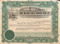 Army and Navy Club of Newport News VA stock certificate circa 1907