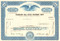 Washington Real Estate Investment Trust stock certificate 1971 (DC REIT) - blue
