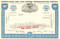 Pennsylvania New York Transportation Company stock certificate 1960's - blue