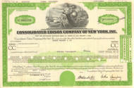 Consolidated Edison Company of New York bond 1970's - Version 2 - green