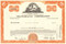 Trans-Beacon Corporation stock certificate 1969 (formerly RKO Pictures)