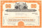 Sinclair Oil Corporation stock certificate 1960's - orange