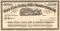 Santa Clara Valley Mill & Lumber Company stock certificate 1870's