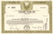 Dynamic Films Inc. stock certificate 1960 - olive