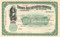 Edison Illuminating Company stock certificate 1890's - green