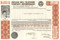 Indiana Bell Telephone Company bond certificate 1970's - brown, various amounts
