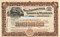The Pittsburgh, Lisbon, and Western stock certificate circa 1902 - brown