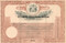 La Compania Edison Hispano Americana stock certificate circa 1907