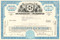 McKesson-Robbins Inc. stock certificate 1960's -blue