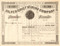 Silver Chief Mining Company stock certificate 1880's 