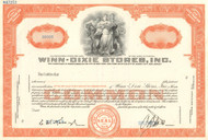 Winn-Dixie Stores Inc stock certificate - specimen