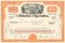 Admiral Corporation stock certificate 1969-1971 orange