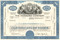 Foxboro Company stock certificate 1960's and 1970's  - blue