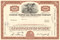 Coastal States Gas Corporation stock certificate - brown