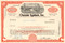 Chessie System Inc. stock certificate 1970's (now part of CSX) - dark orange