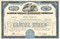 Lehigh Valley Railroad Company issued stock certificate 1949-1950 - blue