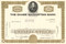 Chase Manhattan Bank stock certificate 1960's  (David Rockefeller) - brown