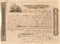 State of New York Comptroller's Office stock certificate 1842 