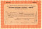 Splitdorf-Bethlehem Electrical Company stock certificate 1928, issued to Charles Edison