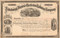 Pittsburgh, Virginia and Charleston Railway Company stock certificate 1882