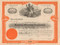 Mahoning Steamship Corporation stock certificate circa 1910