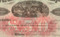 Riverside Iron and Coal Company stock certificate circa 1877 - engraved vignette and red under print