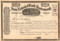 Iron National Bank Portsmouth stock certificate circa 1872 (Ohio)