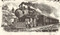 Nashville and Decatur Rail Road Co stock certificate 1976 - steam train vignette