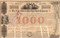 New York Central Railroad $1000 bond certificate 1853 (Erastus Corning as president)