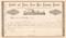 Catskill and Albany Steam Boat Company certificate circa 1885 (New York)