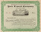 York Transit Company stock certificate circa 1911 (New York)