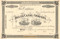 Delta Canal Company stock certificate circa 1893  (Florida)