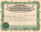 Tourist Supply Company stock certificate circa 1924 (camping equipment)