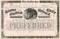 St. Paul & Sioux City Railroad Company stock certificate circa 1869 