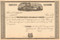 Chester River Steamboat Company stock certificate 1870's (Maryland)
