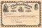 St Louis Merchants Bridge Terminal Railway Company stock certificate circa 1886  (MIssouri)
