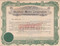 Gearless Motor Corporation stock certificate 1919