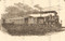 Minneapolis and Pacific Railway Company  stock certificate circa 1884 (Minnesota) - steam train vignette