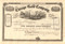 Chicago Gold Company stock certificate 1860's (Illinois) 